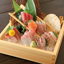 Assorted sashimi, 7 kinds