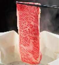 Premium wagyu beef shabu-shabu (Ponzu sauce&Sesame sauce)