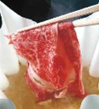 Wagyu beef and pork shabu-shabu (Ponzu sauce&Sesame sauce)