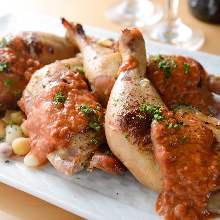 Chicken confit