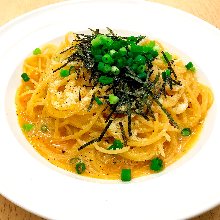 Spaghetti with mentaiko