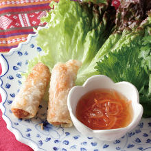 Seafood spring rolls