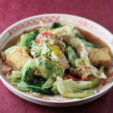 Stir-fried dish