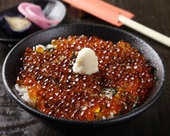 Salmon roe rice bowl