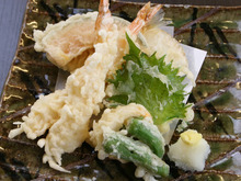 Assorted tempura