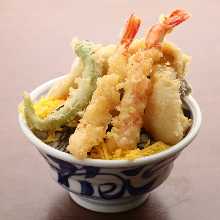 Tempura rice bowl