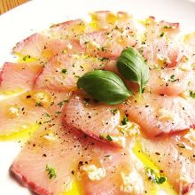Seafood carpaccio
