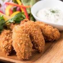 Deep-fried oysters