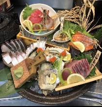 Assorted sashimi, 7 kinds