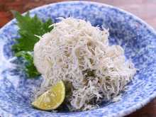 Grated Daikon with Dried Young Sardines