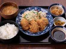 Domestic Pork Fillet Cutlet Set Meal