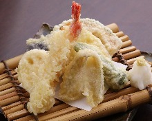 Assorted tempura