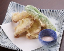 Octopus tempura