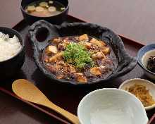 Mapo tofu meal set