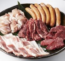 Assorted yakiniku