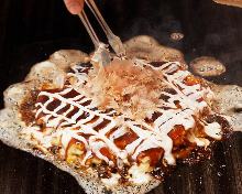 Kansai-style okonomiyaki