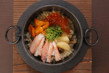 Kamameshi (pot rice)