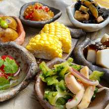 Assorted appetizers Assorted appetizers