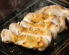 Seared chicken thigh