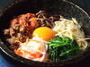 Stone grilled bibimbap