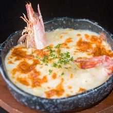 Seafood gratin