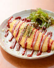 Mentaiko omelette