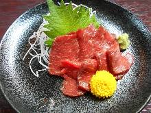 Edible raw beef