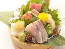 Assorted sashimi, 5 kinds