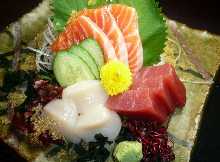 Assorted sashimi, 3 kinds