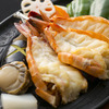 Large Shrimp Course: 3 Large Shrimps / Squid / Scallops