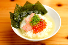 Ochazuke(rice with tea)