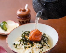 Ochazuke(rice with tea)