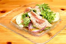 Raw ham salad