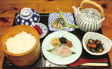 Ochazuke(rice with tea)