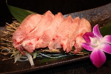 Thick-cut beef tongue