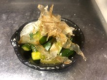 Smashed cucumber salad