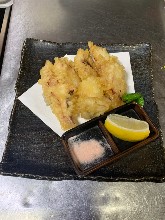 Octopus tempura