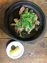 Chicken neck Teppanyaki