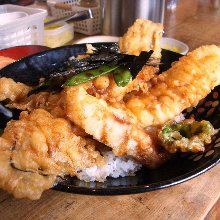 Tempura rice bowl