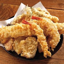 Assorted tempura, 7 kinds