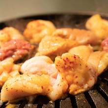 (Spicy Miso Sauce)Kobe Beef Hormone Mix