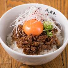 Beef rice of Yazawa