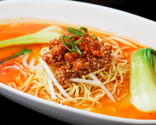 Chinese noodles in Sichuan-style sesame paste soup