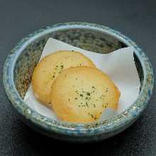 Cheese potato mochi