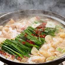 Offal hotpot (spicy miso flavor)