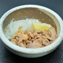 Chicken with ponzu