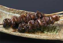Grilled eel liver