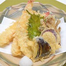 Assorted tempura