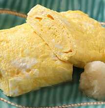 Japanese-style rolled omelet