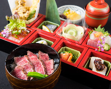 Steak set meal